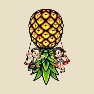 Cutie Patootie Swinger Pineapple Couple T-Shirt