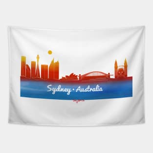 iconic Sydney Australia Tapestry