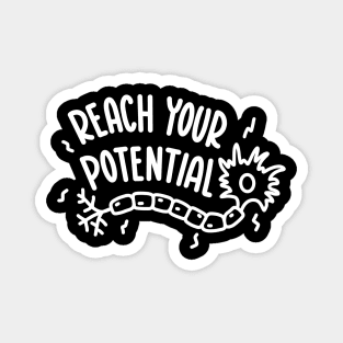 Reach Your Potential - Neuron Motivation Magnet