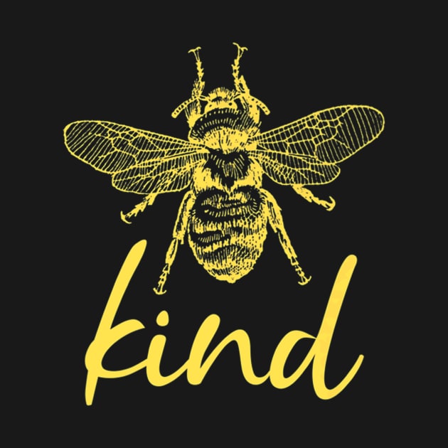 Kind Honey Bee by Owl Is Studying