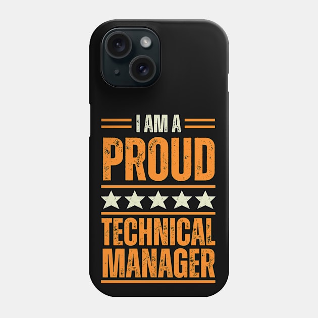 Proud Technical manager Phone Case by Artomino