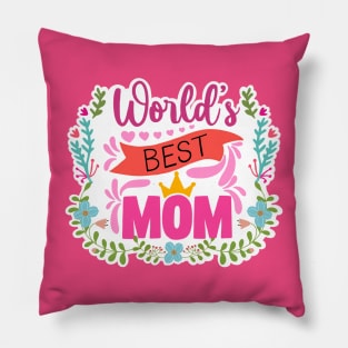 World’s Best Mom Pillow