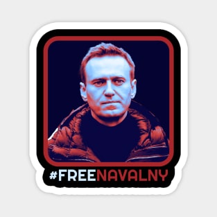 Retro Free Navalny Magnet