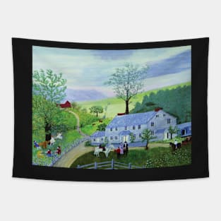 grandma moses Tapestry