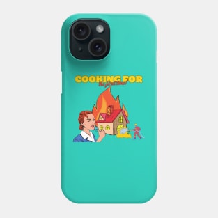 cooking for the first time Phone Case