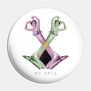 Stretchy Space Women Pin