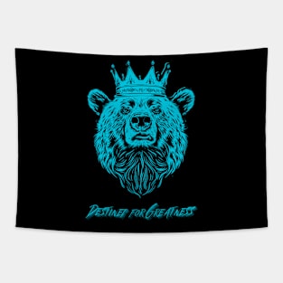 Destined For Greatness (Teal) Tapestry