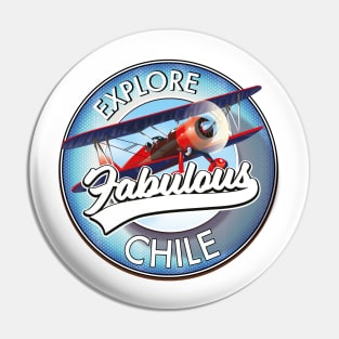 explore fabulous Chile logo Pin