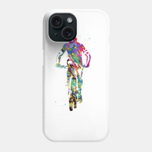 Cycling mountain biker Phone Case