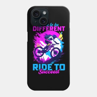 Dare to be Different Ride To Succeed | BMX Phone Case