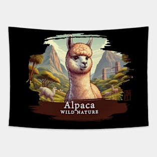 Alpaca - WILD NATURE - ALPACA - 18 Tapestry