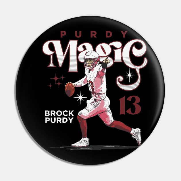 Brock Purdy San Francisco Magic Pin by ClarityMacaws