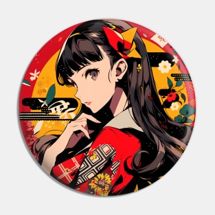 yukiko kimono Pin