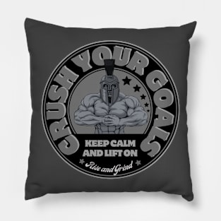 Crush Your Goals. Pillow