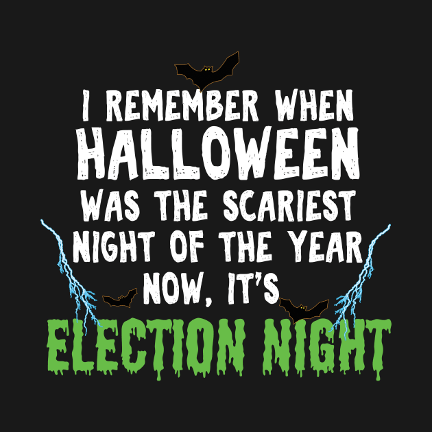 Halloween was the scariest night of the year now, it's Election night by Gifafun