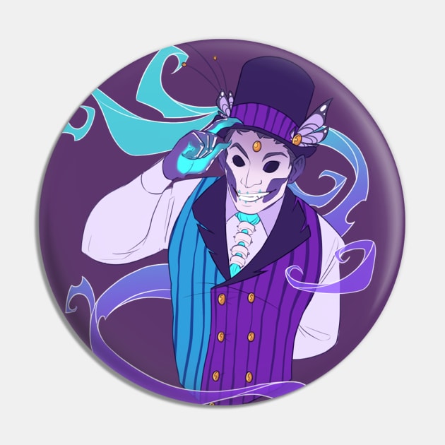 Dark Circus Pin by Art By SConnor