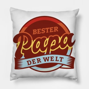 Bester Papa T Shirt P Pillow