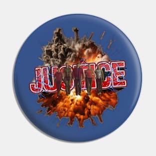 Justice-ville USA Pin