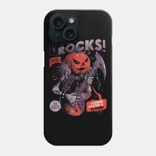 Rock Pumpkin Phone Case