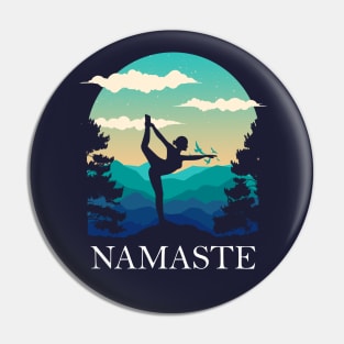 NAMASTE (Dancer) Pin