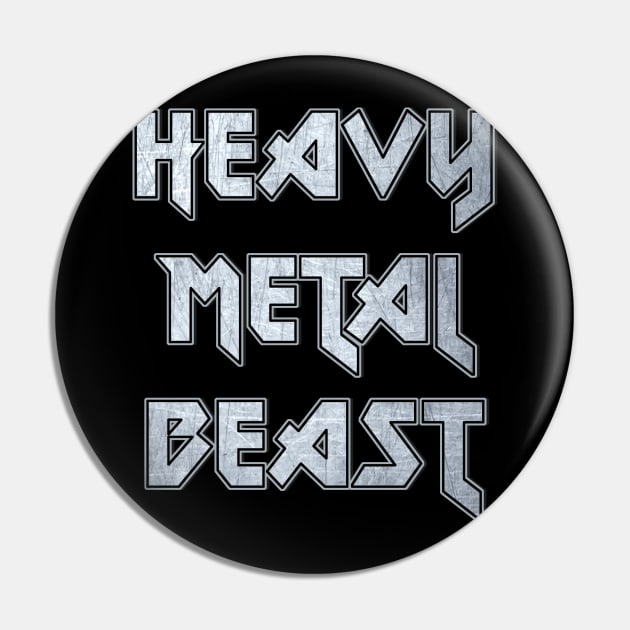 Heavy metal beast Pin by KubikoBakhar