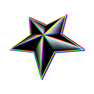 RGB Nautical Star T-Shirt