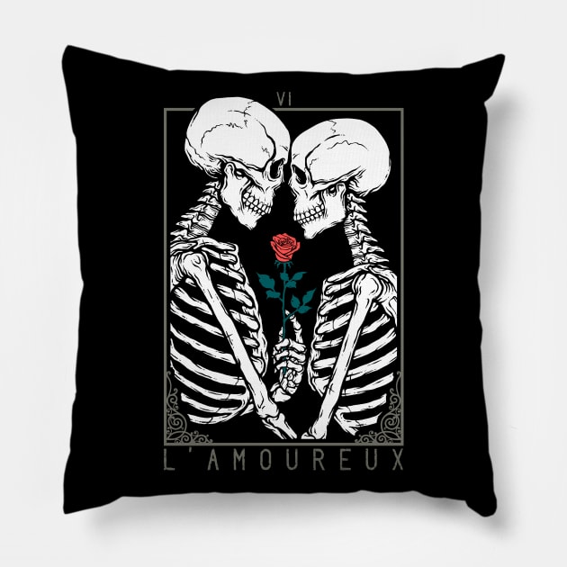 VI The Lovers Pillow by Deniart