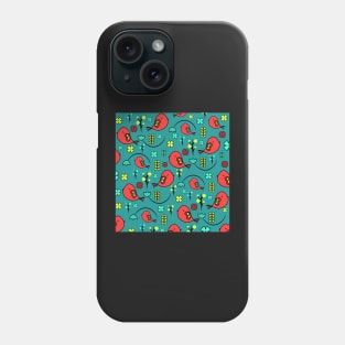 Happy flying birds Phone Case