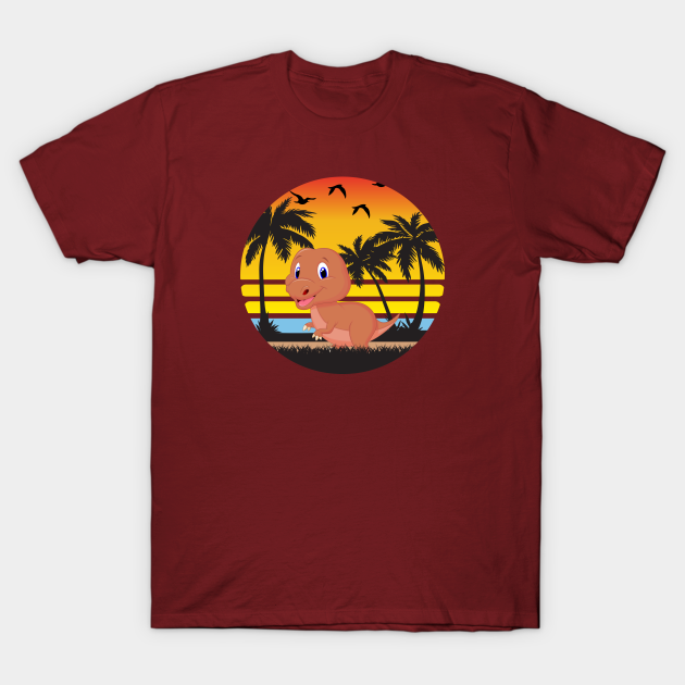 Cute Dinosaur Newest Dinosaur Lover - Dinosaur - T-Shirt
