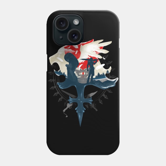 Gunblade and Angels Phone Case by plonkbeast