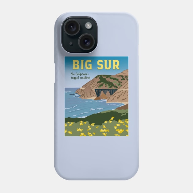 See Big Sur Phone Case by Erika Lei A.M.