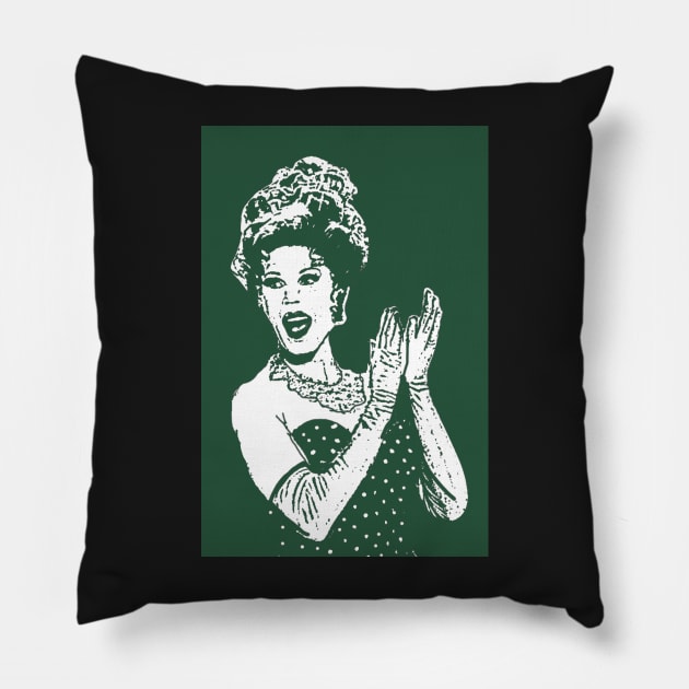 Martha May Whovier Outline Pillow by baranskini
