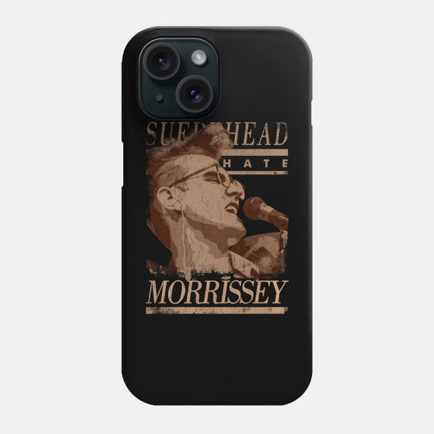 Suedehead Morrissey Phone Case by PONGEISM STRIPEYE