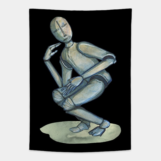 Puppet Tapestry by Karolina Studena-art