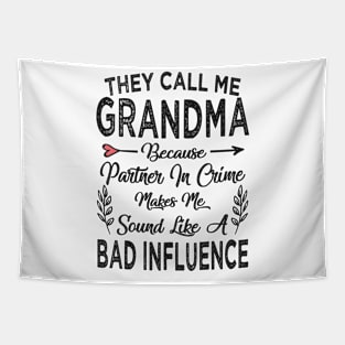 mothers day they call me grandma Tapestry