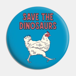 Save the little dinosaurs Pin