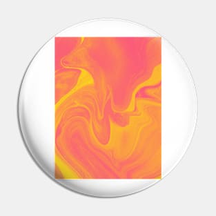 Pink and Yellow Abstract Painting Pin