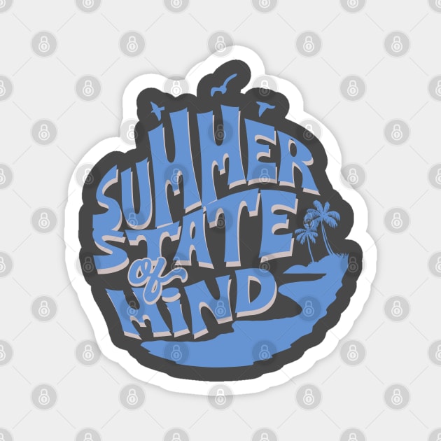 Summer State of Mind Magnet by TurnEffect