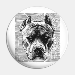 Pit bull terrier Pin