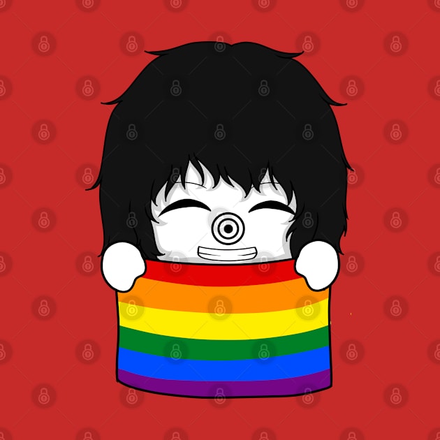 creepypasta pride chibi laughing jack by LillyTheChibi