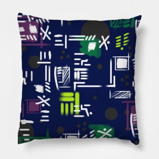 Abstract shapes Pillow