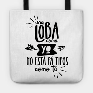 Una loba como yo Tote