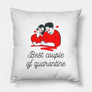 Best Couple of Quarantine Pillow