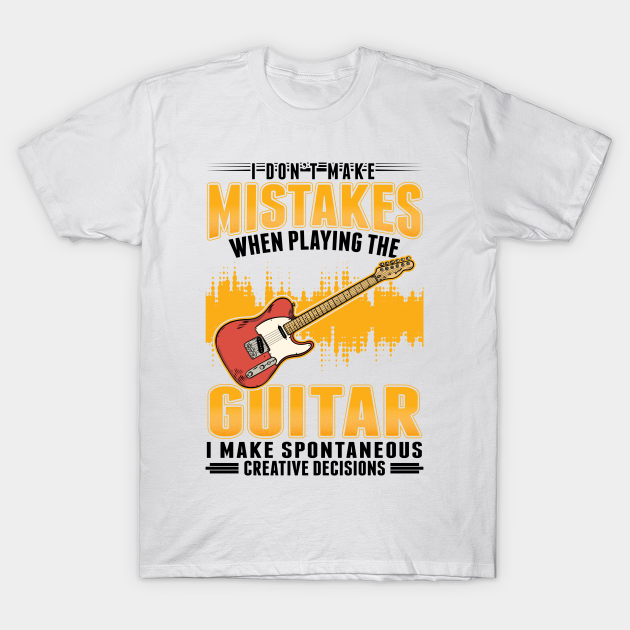 Discover Guitarist Guitar Electric Bass - Guitar - T-Shirt