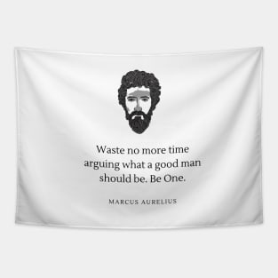 Mind Your Thoughts: A Marcus Aurelius Quote Tapestry