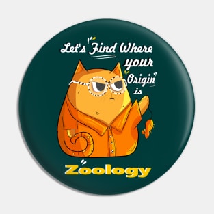 Zoology Let's Find Where Your origin is Pin