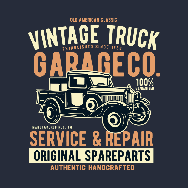 Vintage Truck by lionkingdesign