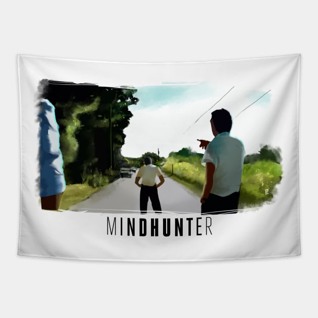 mindhunter tree trimmer Tapestry by parkinart