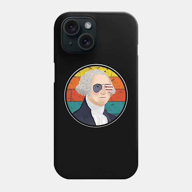 Retro George (Large Design) Phone Case by Aeriskate