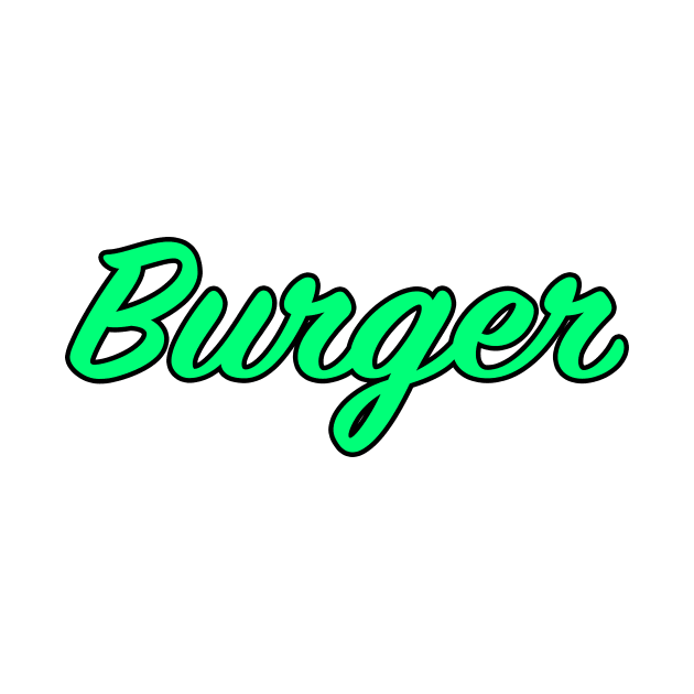 Burger by lenn